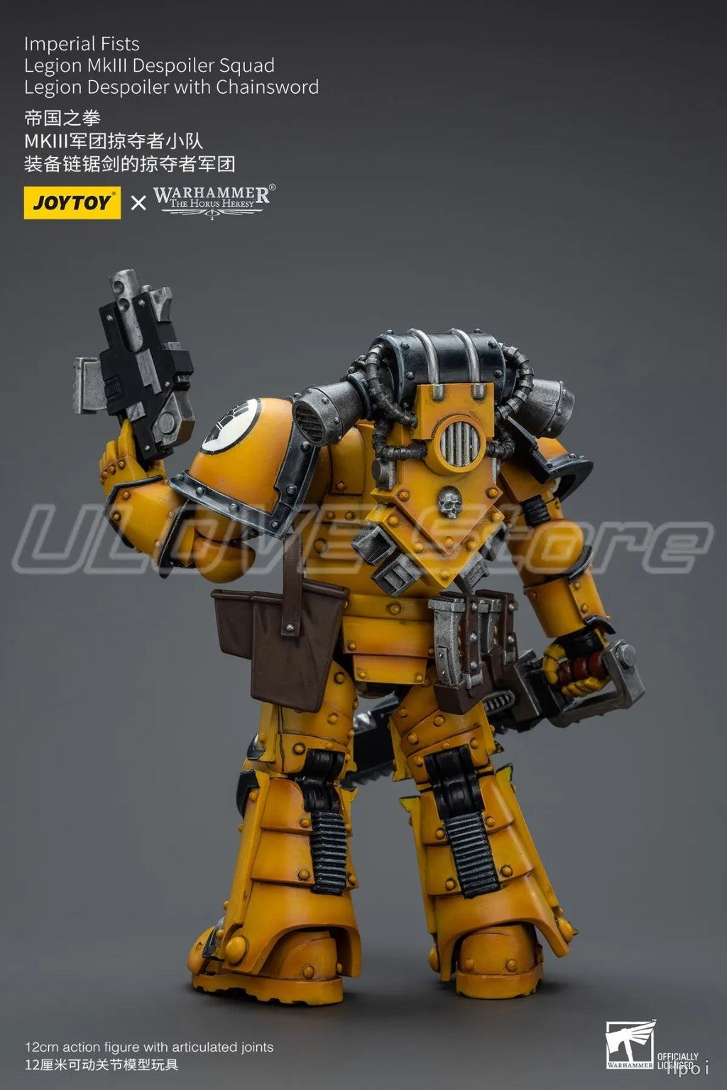 In Stock Original JOYTOY Warhammer 40K Imperial FistsLegion Mklll Despoiler Squad 1/18 Action Figure Model Toys Gift