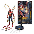 ZD toys Super War Big Time Spider-man Action Figure ML Avengers Infinity War Iron Spider 2.0 1/10 Spider-man Collections Toy