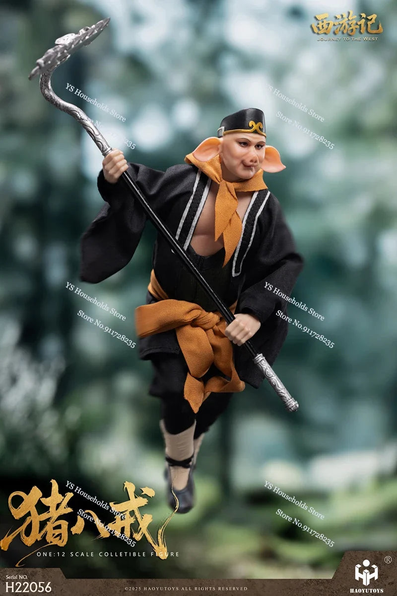 HAOYUTOYS 1/12 H22054 Tan Sanzang H22055 Wu Kong H22056 Ba Jie H22057 Wu Jing H22058 White Dragon Horse Myth West to The Journey
