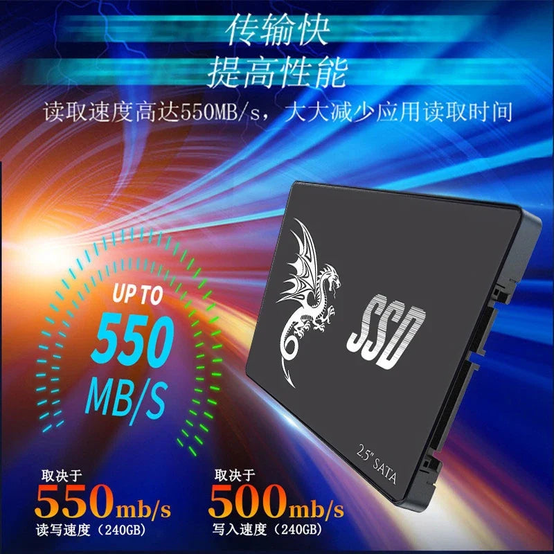 Vulcan SSD Drive HDD 2.5 Hard Disk SSD 4TB 2TB 128G 240G 1TB 500GB 120GB HD SATA Disk Internal Hard Drive for Laptop Computer