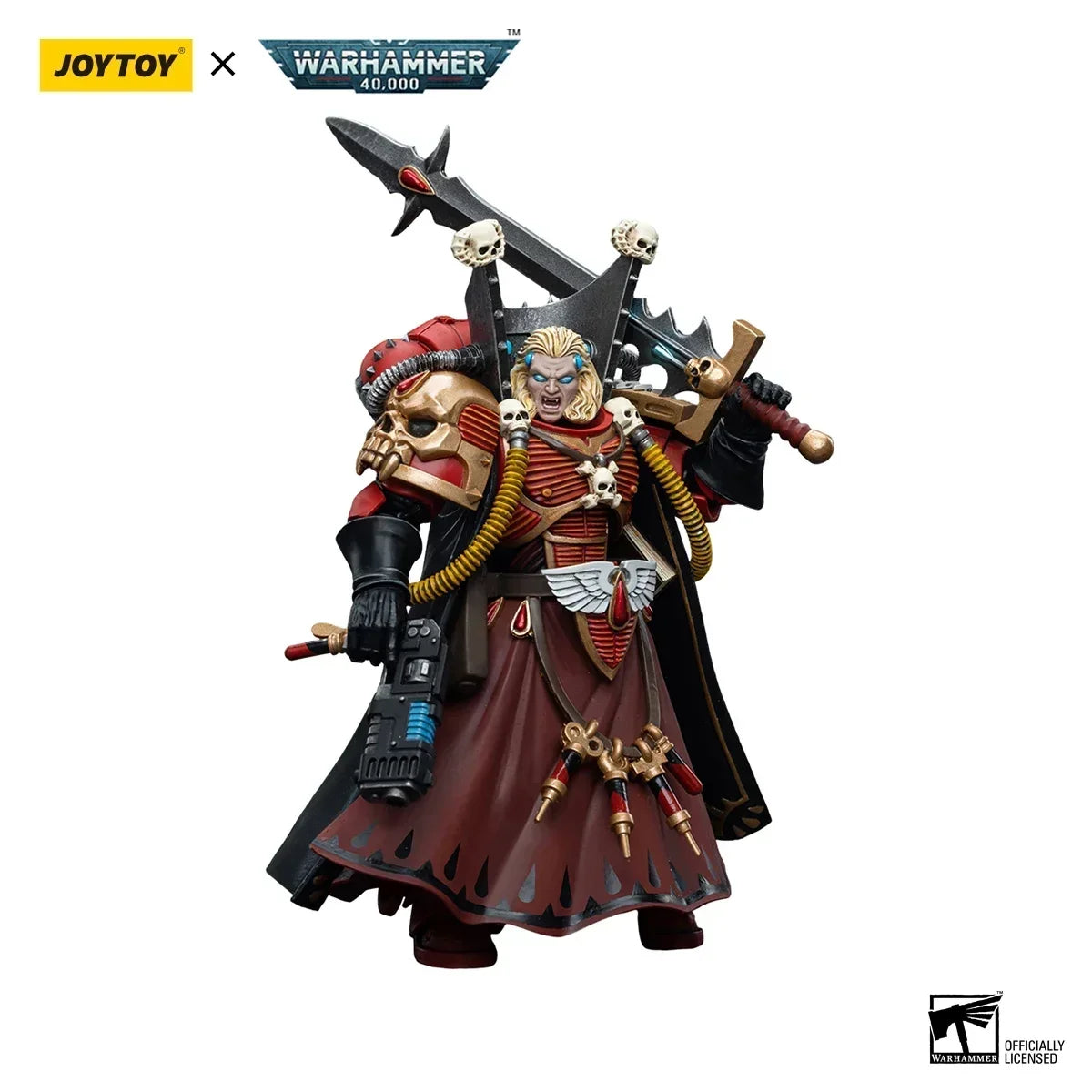 JOYTOY Warhammer 40k 1/18 Action Figures 12cm Blood Angels  Mephiston Toys Official Store Model Toys