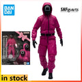 Bandai Original S. H. Figuarts Fertige Bewegliche Spielzeuge Squid Game Anime Actionfigur Modell Spielzeuge Sammelmodell Geschenke für Jungen