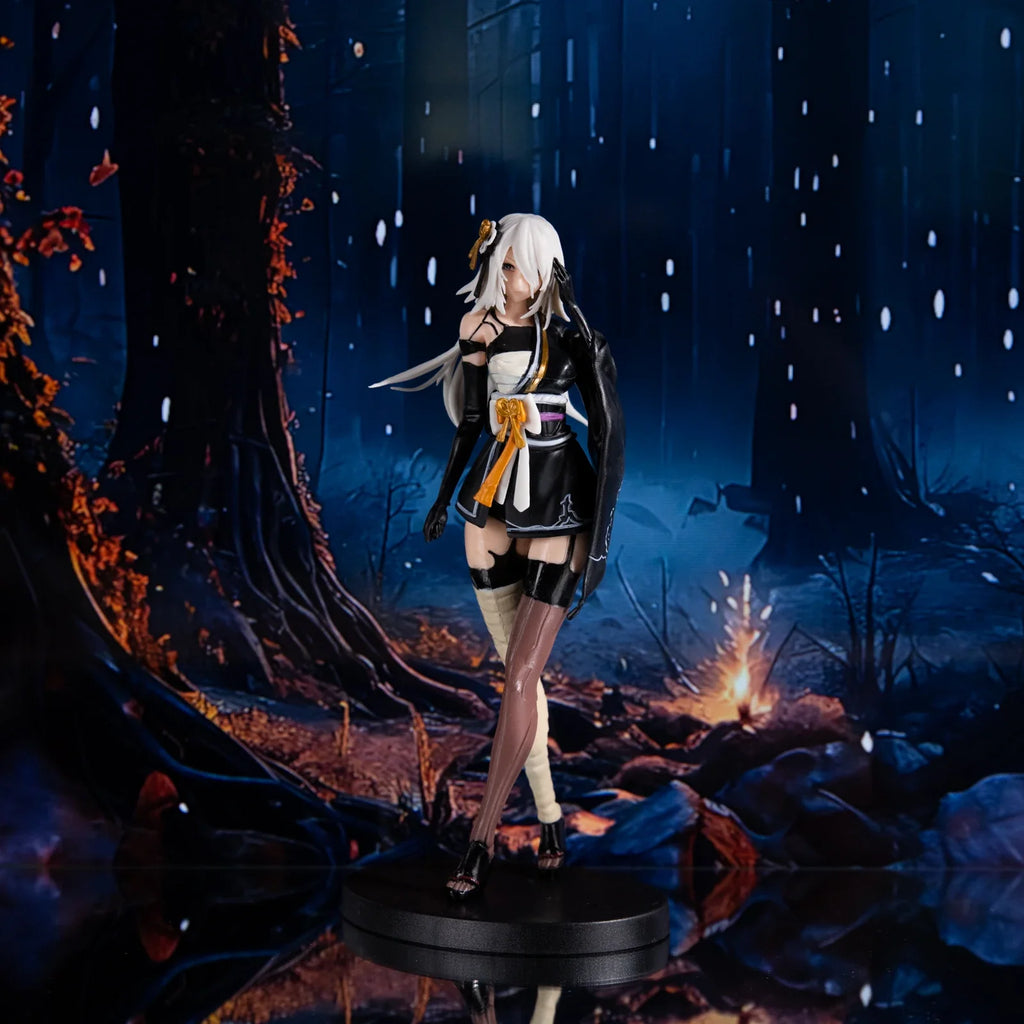 Nier Machine Age Kimono Series Bishoujo Figure Model, A2 Juhar Standing Statue.