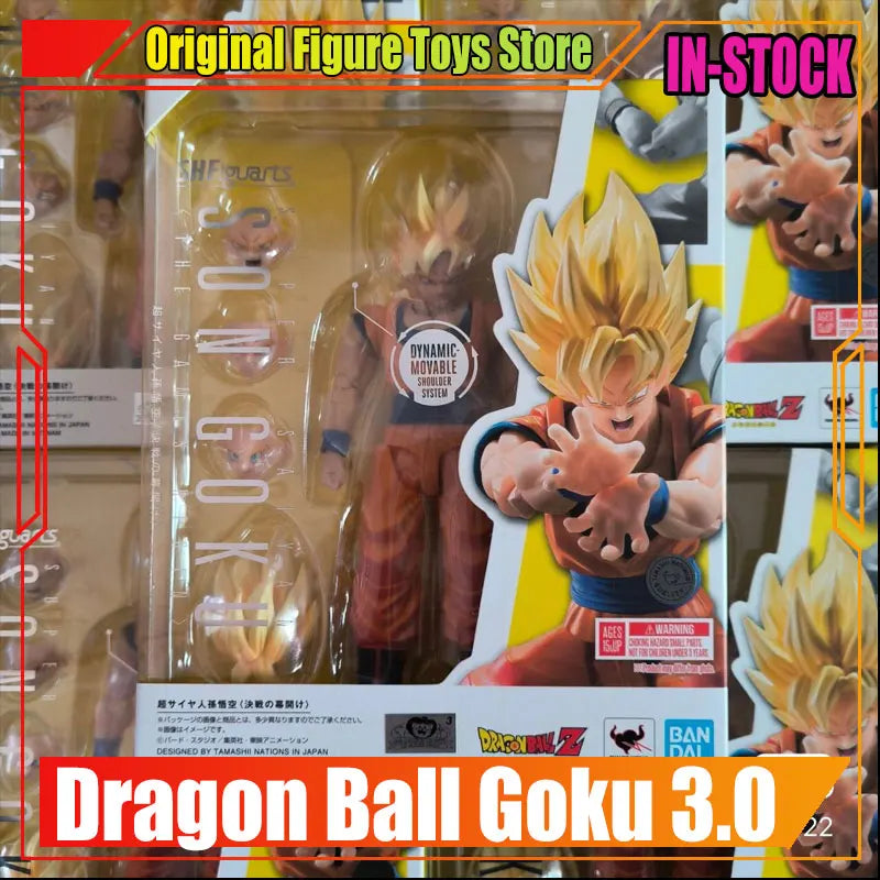 Original Dragon Ball Z Super Saiyan Son Goku S.H.Figuarts  Action Figure SHF Goku The Games Begin Model Collection Dbz Toys Gift