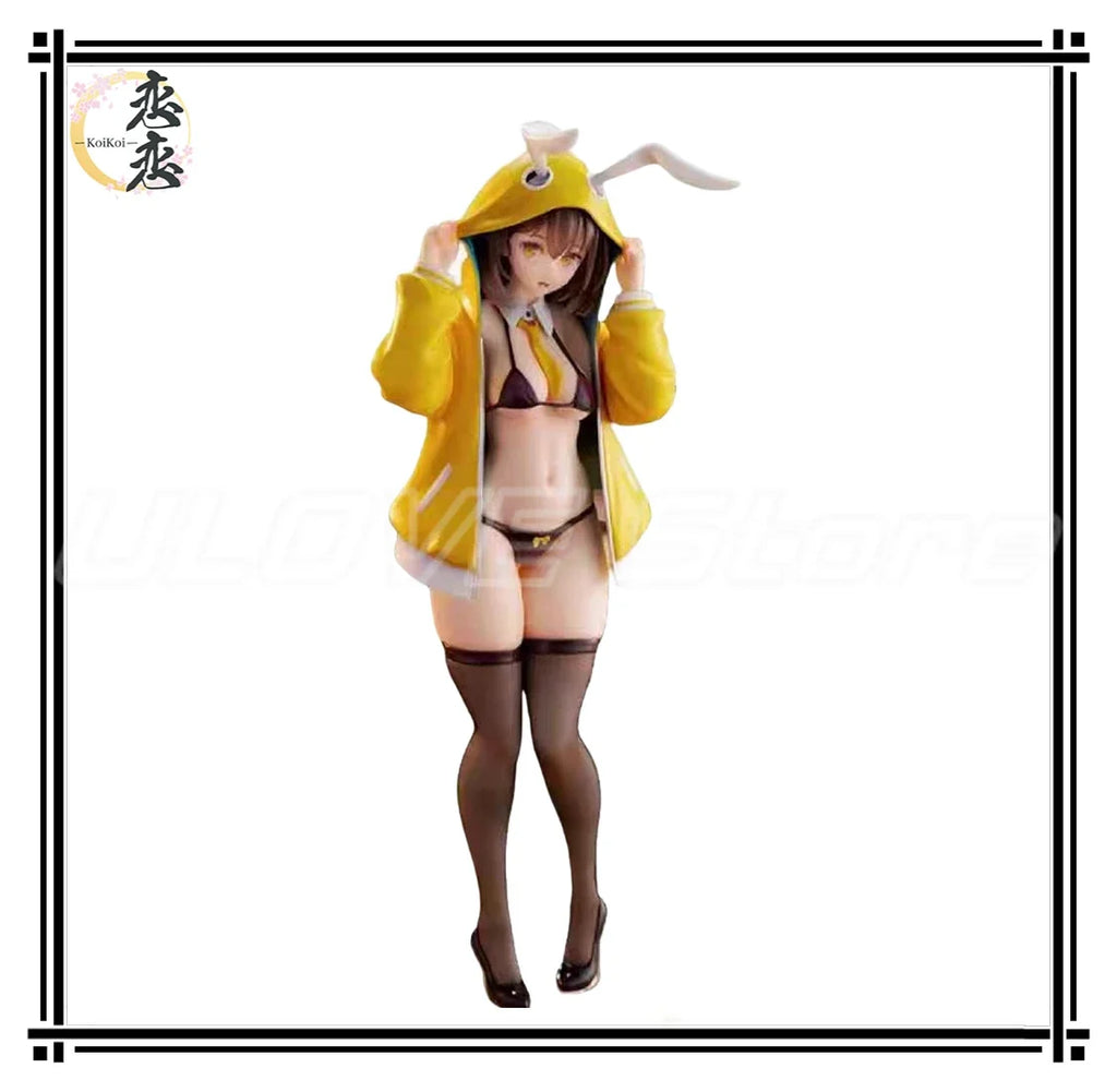 In Stock Original Love Koikoi Cherry Hinata Shy Rabbit Animation Figure Model Gift Toys Collection