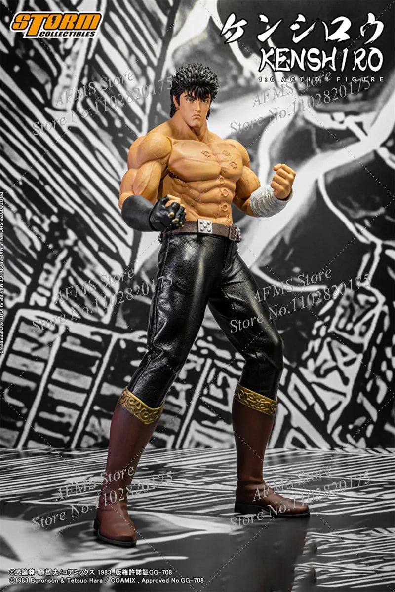 Storm Toys BTFN01 1/6 Scale Collectible Figure Kenshiro Fighting Boxer Full Set 12Inch Men Soldier Action Figures Model Toy