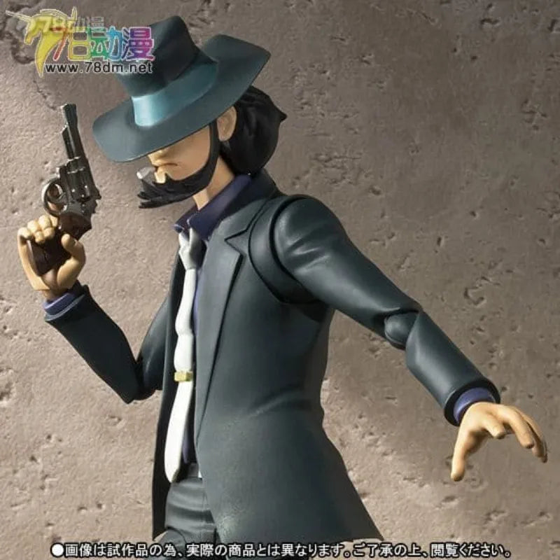 BANDAI Genuine S. H. Figuarts Series Lupin III Series Dimension Daijie and Qian Xingyi Movable Finished Product Model, Old Model
