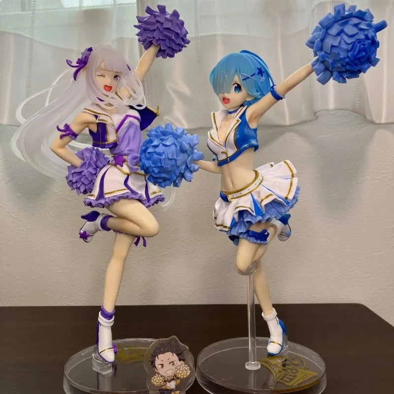 Bandai Original  Spirits Ichiban Kuji Re:Zero Kara Hajimeru Isekai Seikatsu Emilia Action Figure Collection Series Toy Gift