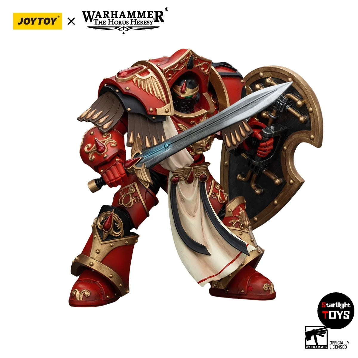 JOYTOY Warhammer 40K Blood Angels Crimson Paladins Squad Model Toy Gift 1/18 Action Figure