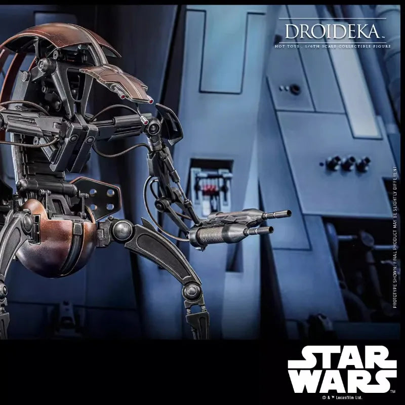 In Stock HotToys MMS755 Star Wars Droideka 1/6 Soldier Doll Anime Action Figure Toy Gift Model Collection Hobbies
