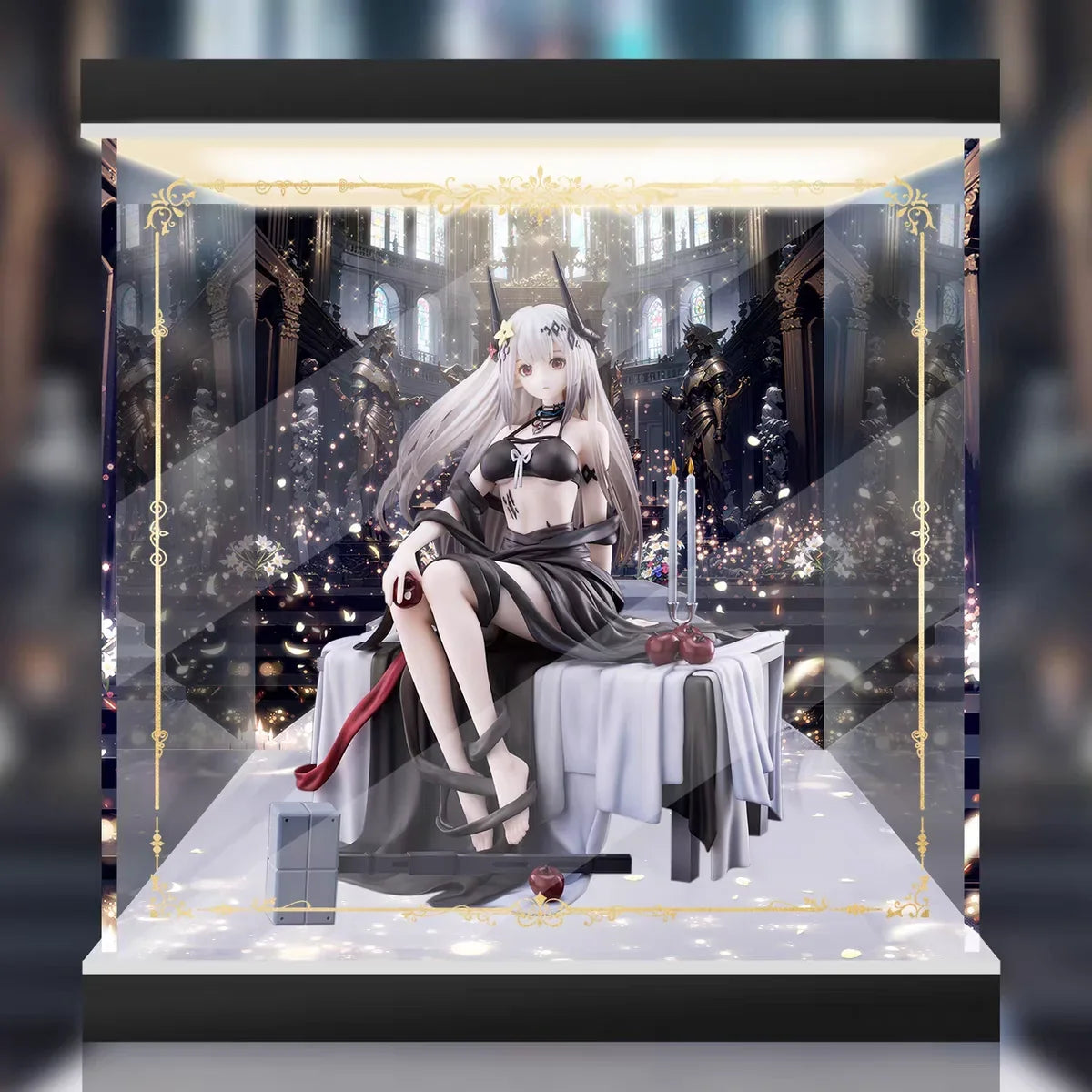 In Stock NEX Arknights Mudrock Swimsuit Tranquil Midnight DN06 Figure Action Collectible Model  Assemble Toys Gift
