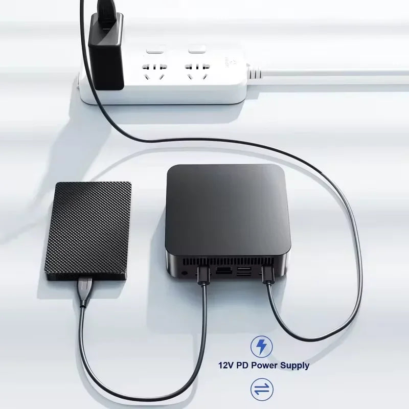 MINI PC Intel Core i9-10980HK Windows 11 Pro Computer 16GB 32GB RAM 1TB 2TB SSD Portable PC Gamer Office UHD Desktop Computer