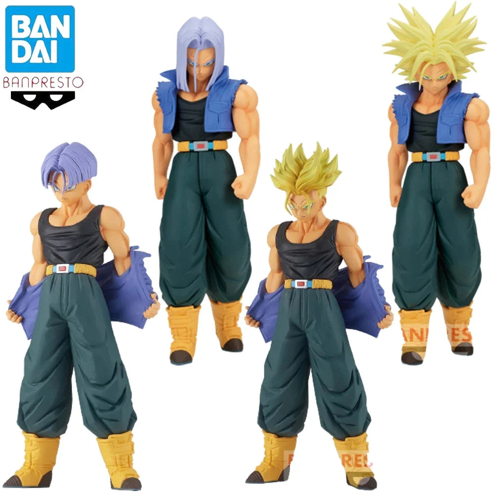 In Stock Original Banpresto Solid Edge Works Dragon Ball Figure Trunks Figure Anime Genuine Model Toy