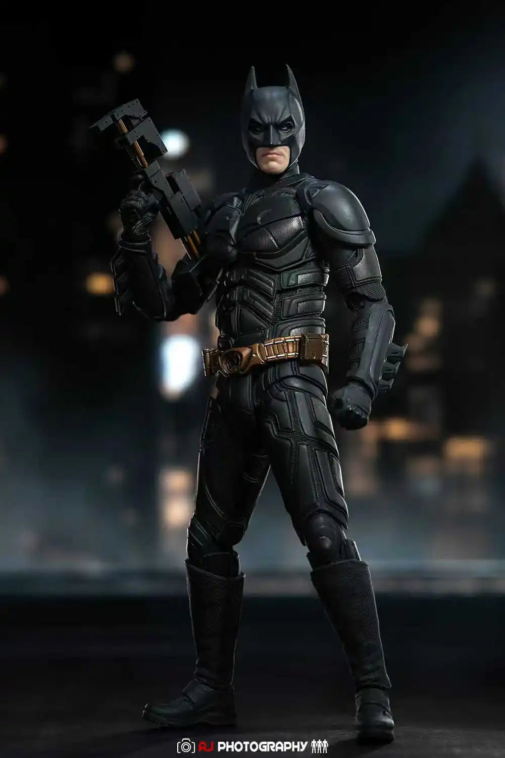 【In Stock】 Batman The Dark Knight Trilogy 1/12 Bat Man Anime Model Toys for Boys Gifts Original Box Anime Figure Model Toy