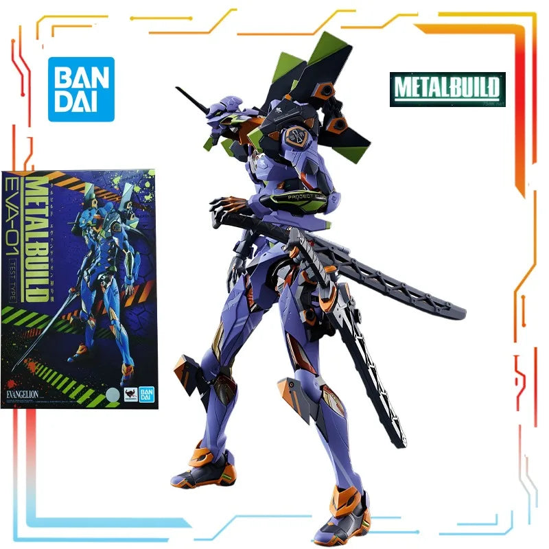 Bandai Original METAL BUILD Mech Fertigprodukte Serie EVA Erstmaschine Anime Actionfigur Modell Spielzeug Modell Geschenke für Jungen