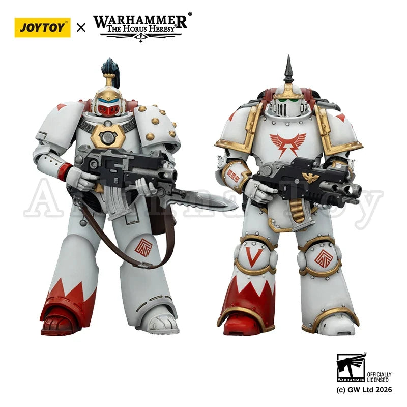 [Pre-Order]JOYTOY 1/18 Action Figure The Horus Heresy White Scars MKIll MKVI Tactical Legionary Anime Model Toy