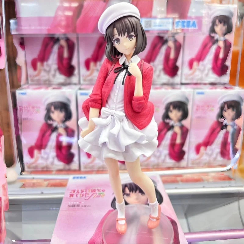 Genuine Sega Luminasta Megumi Kato Casual Wear Prize In Stock From Saekano How To Raise A Boring Girlfriend Anime Statue