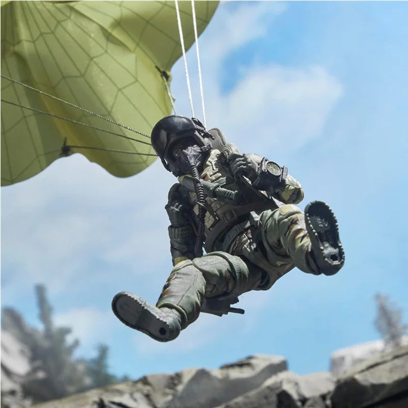 Limited Edition in Stock G.I JOE Special Forces Airborne Paratrooper 60th Anniversary 6inch Action Figure Model Best Collectible