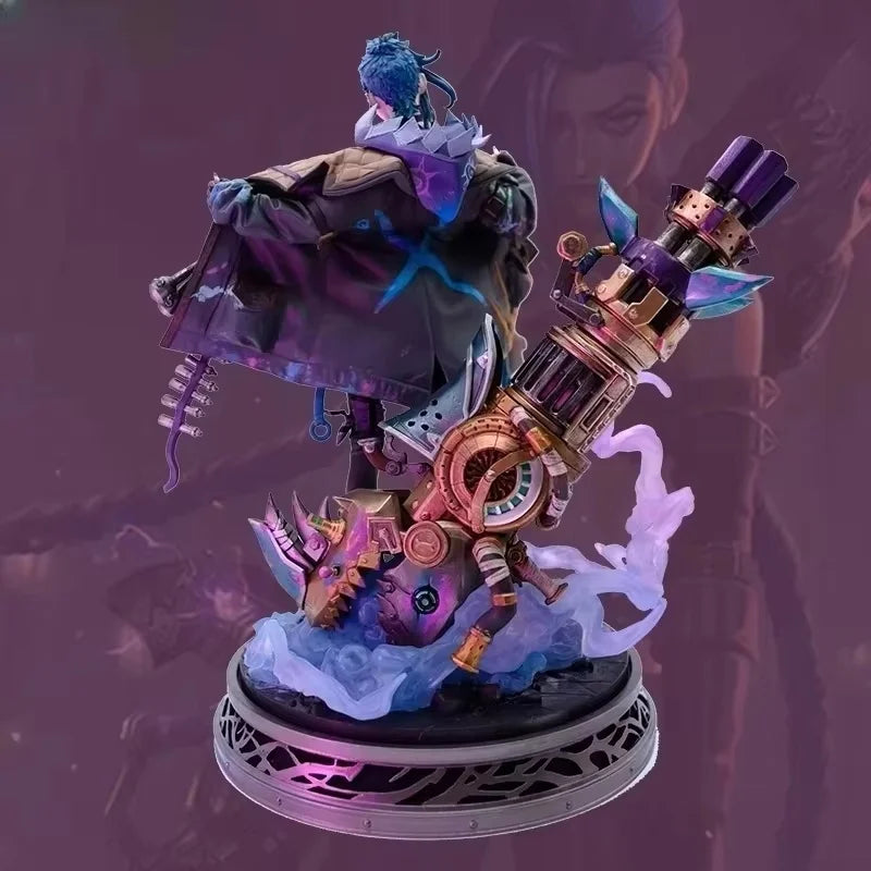 League Of Legends Lol Double City War Jinx 1/7 Sculpture Game Accessories Figurines Collectible Toys For Gamers