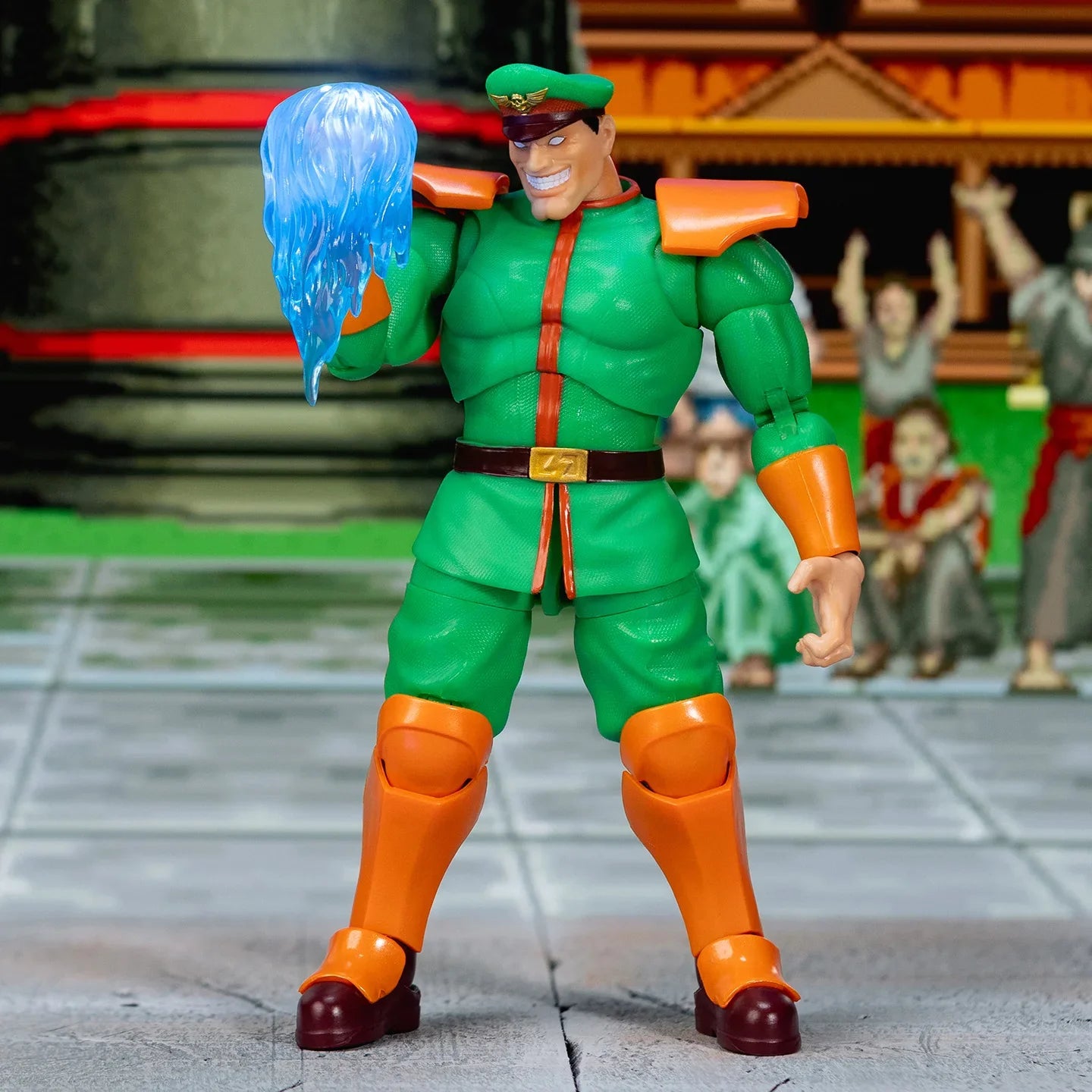 JADA Toys Action Figures Street Fighter Dhalsim / M. Bison Collector's Exclusive Edition SDCC
