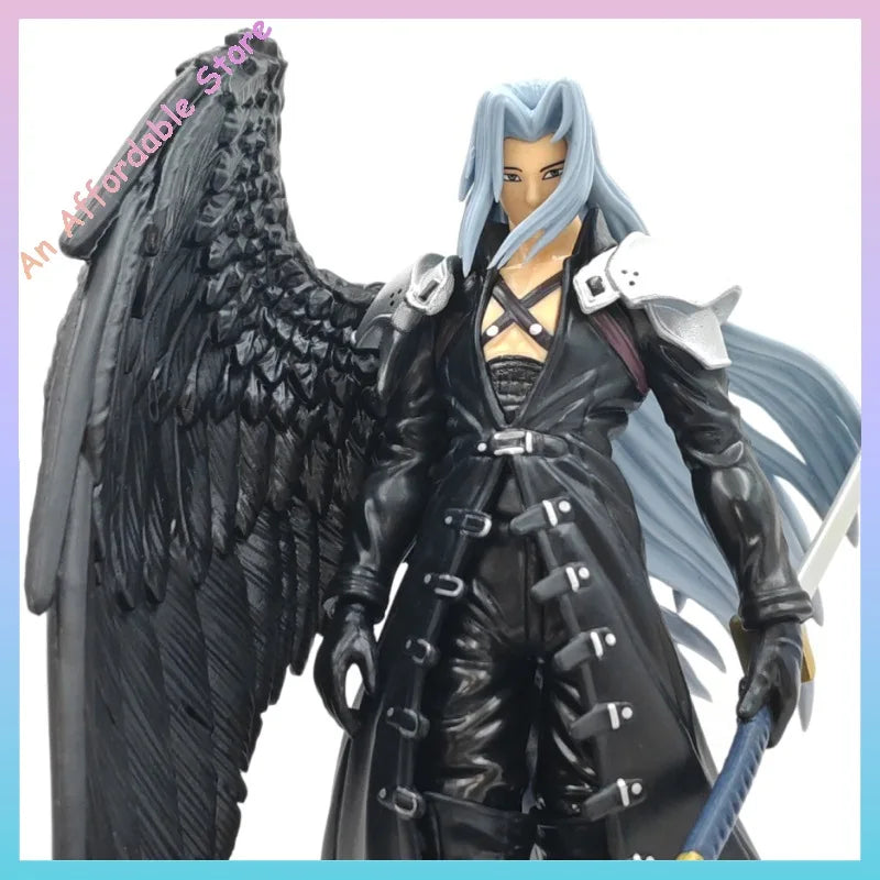 Final Fantasy 7 Sephiroth Cloud Strife Action Figure Model Desktop Peripheral Ornaments Children Toys Birthday Gift