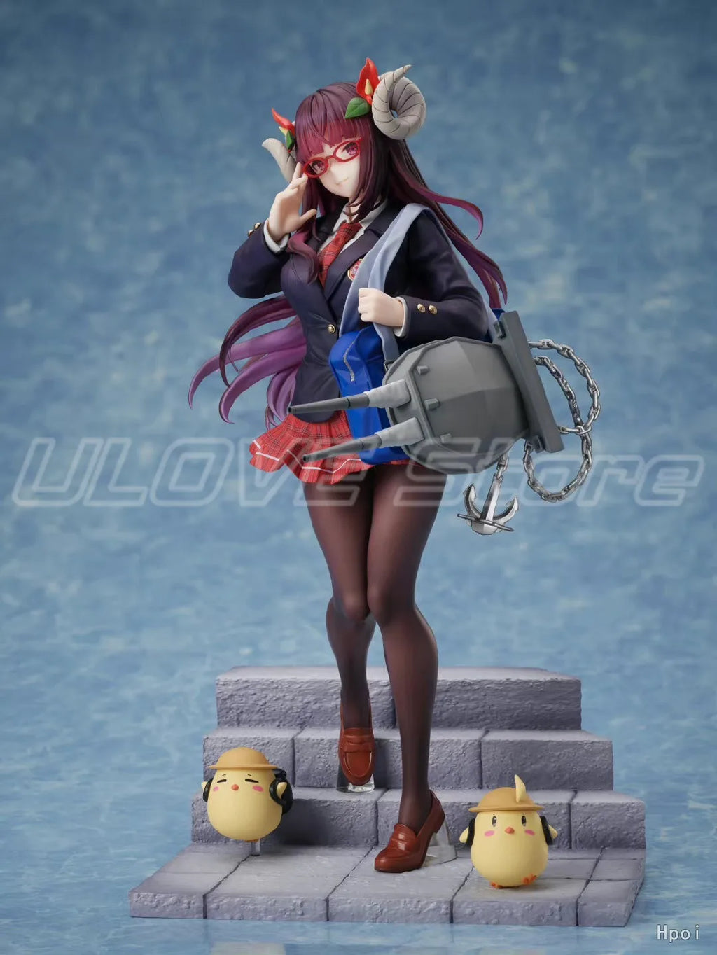Original F:NEX Azure Route Suruga Encountered Top Students Anime Figure Model Toys Gifts Collection
