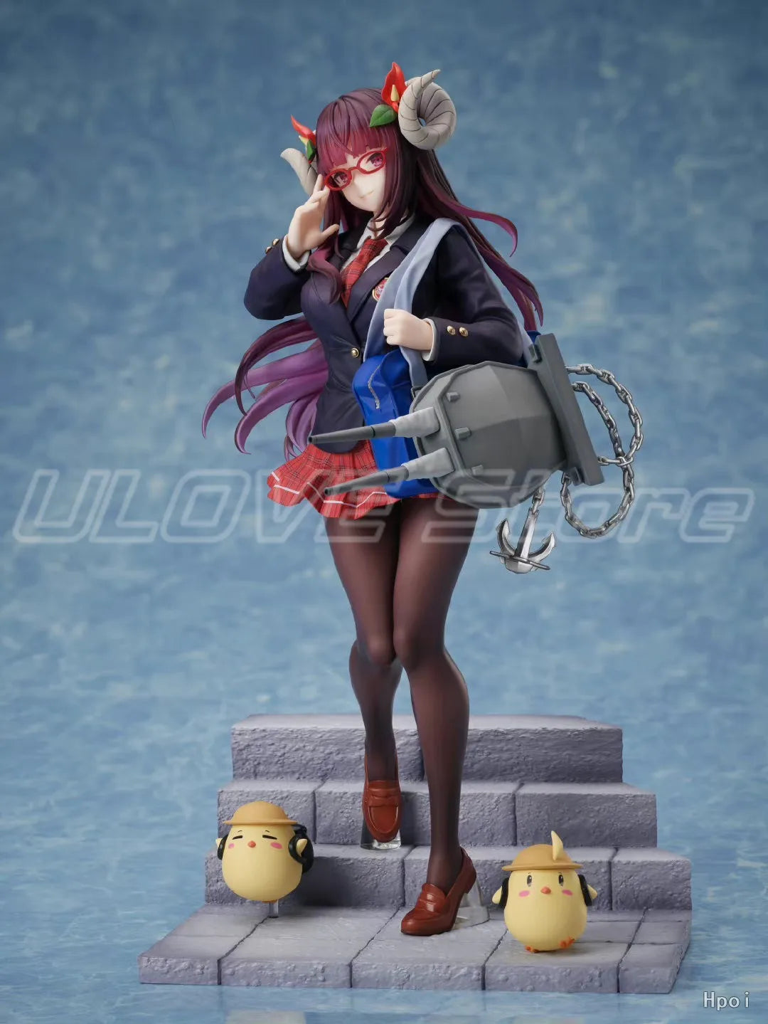 Original F:NEX Azure Route Suruga Encountered Top Students Anime Figure Model Toys Gifts Collection