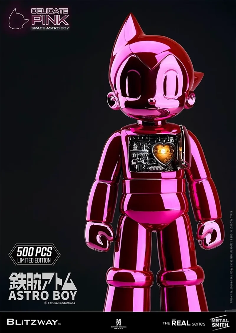 Original Blitzway Space Astroboy semi-perspective internal structure doll pink blue Figure Model Toys collection scene ornaments