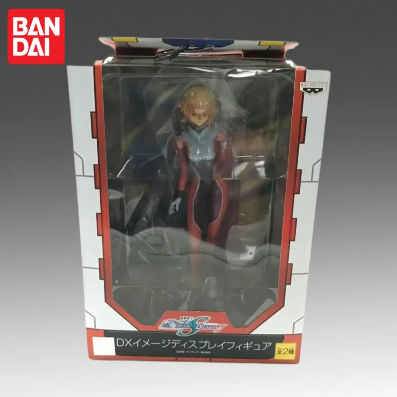 Auf Lager Bandai Original Banpresto Gundam Cagalli Yula Athha Actionfigur Modell Puppe Brandneu Verpackt Anime Charaktere Spielzeug