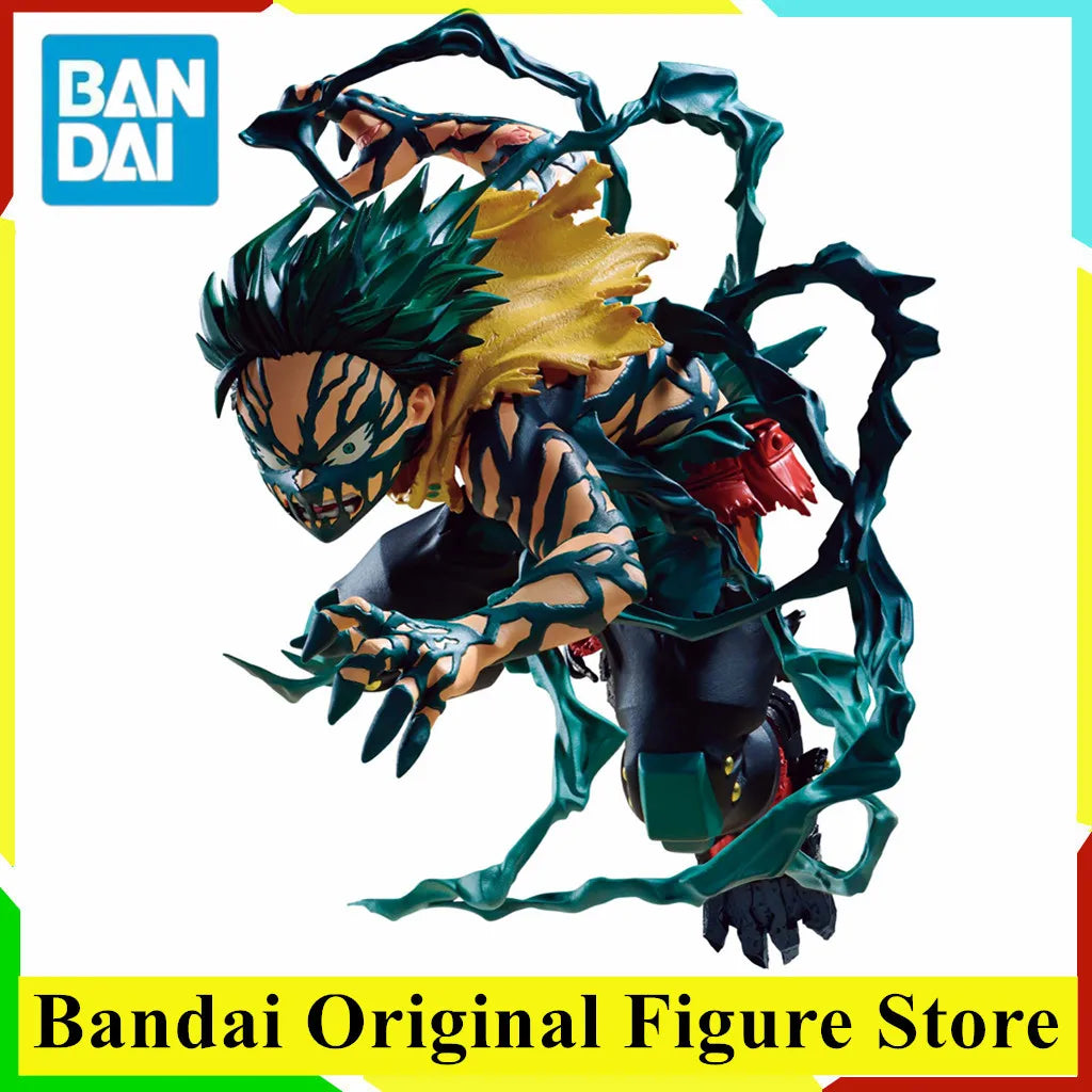 Original BANDAI BANPRESTO THE AMAZING HEROES DX IZUKU MIDORIYA OVERLAY Action Figure Toys My Hero Academia DEKU PVC Model