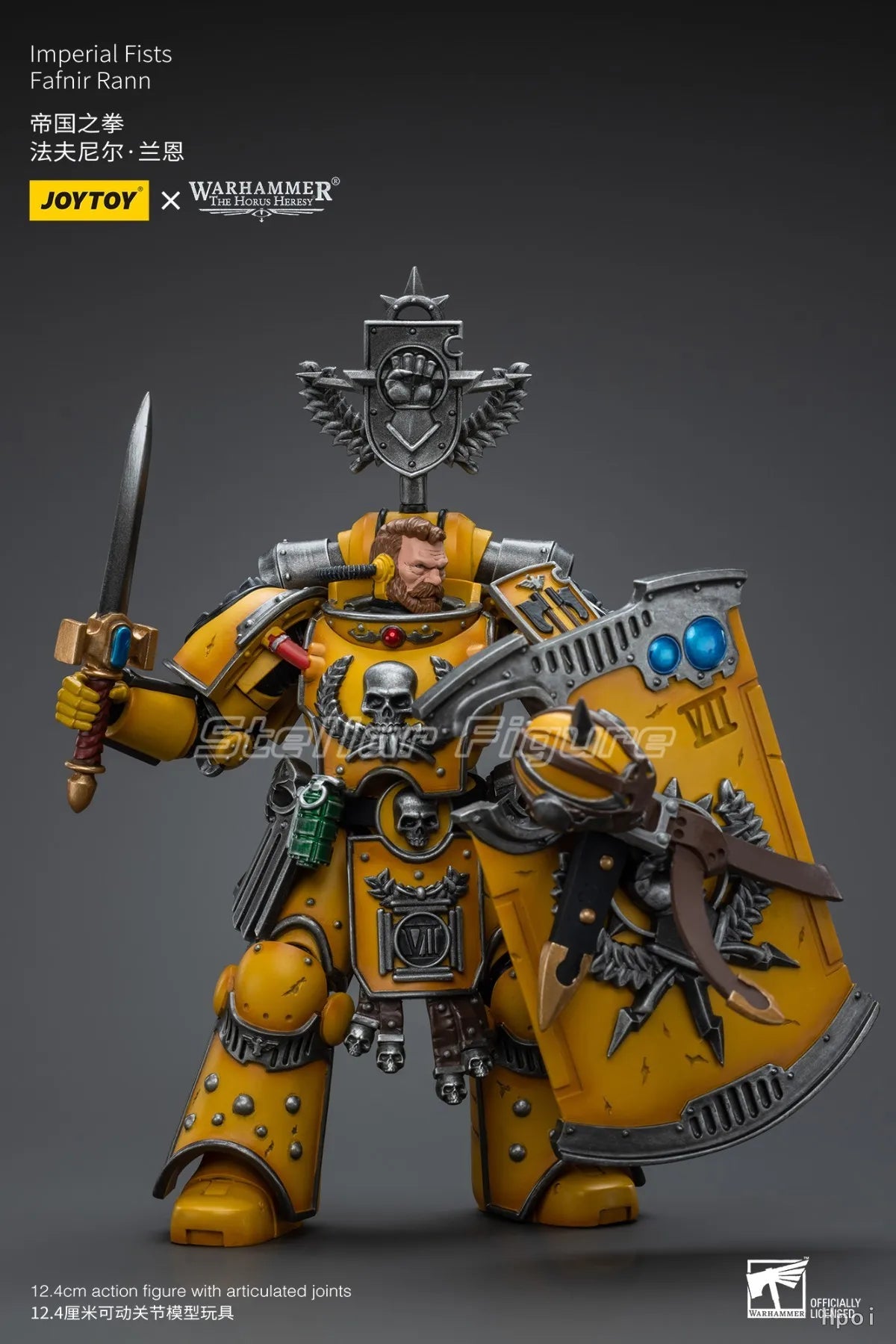 【SF】JOYTOY 1/18 Action Figure Imperial Fists Fafnir Rann Model Toys Gifts Collection Ornaments