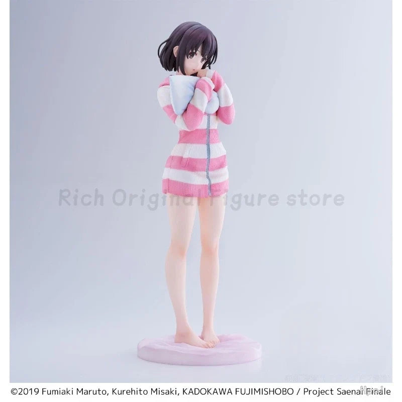 【In Stock】Original Saekano: How To Raise A Boring Girlfriend Luminasta Kato Megumi Sweater Style Model Animation Figures