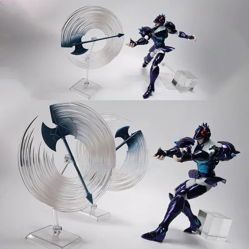 In Stock Bandai Saint Seiya Anime Figures SAINT CLOTH MYTH EX Gamma Phecda Thor Action Figures Toys Kids Gifts 25cm Model Doll