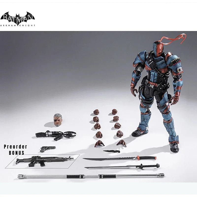 100% Original LPZZ UPF Rouno Cueure DC002 1/12 Batman Arkham Knight Deathstroke Genuine In Stock Figure Model Toys