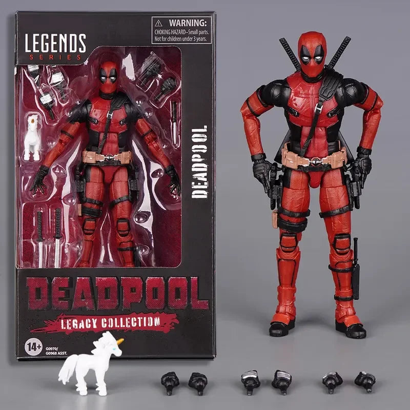 New Marvel Legends Deadpool Action Figure Hero Model Premium 6-Inch 15.5cm Poseable Toy With Articulated Joints Children Gifts