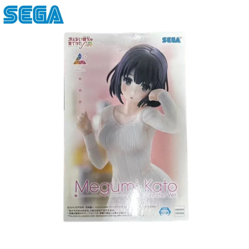 In Stock Sega Original How To Raise A Boring Girlfriend Kato Megumi Action Figure Model Doll Brand New Boxed Toys Model Garage