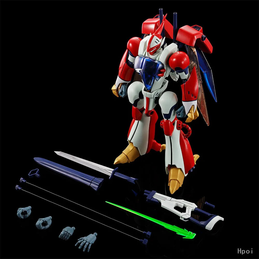 100% Authentic In Stock Genuine Bandai METAL BUILD Series Aura Battler Dunbine Anime R3 1/35 Bilbine Articulated Alloy Model