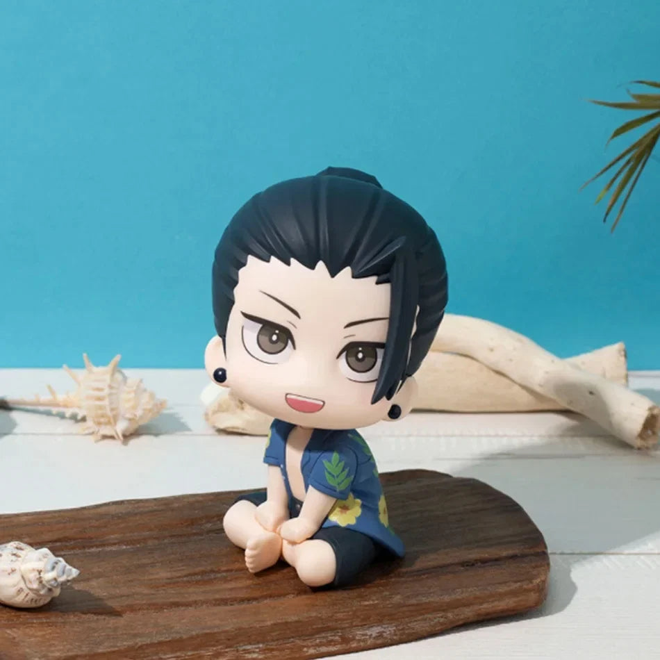 Anime JJK Suguru Geto Satoru Gojo Edition Q Collectible Action Figures Set - Gato And Gojo Statues for Kids