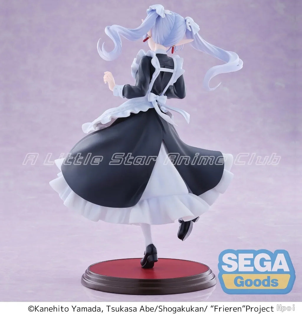 In Stock Original SEGA Luminasta Frieren:Beyond Journey's End Maid Outfit Animation Figures Model Collection Ornaments Toys