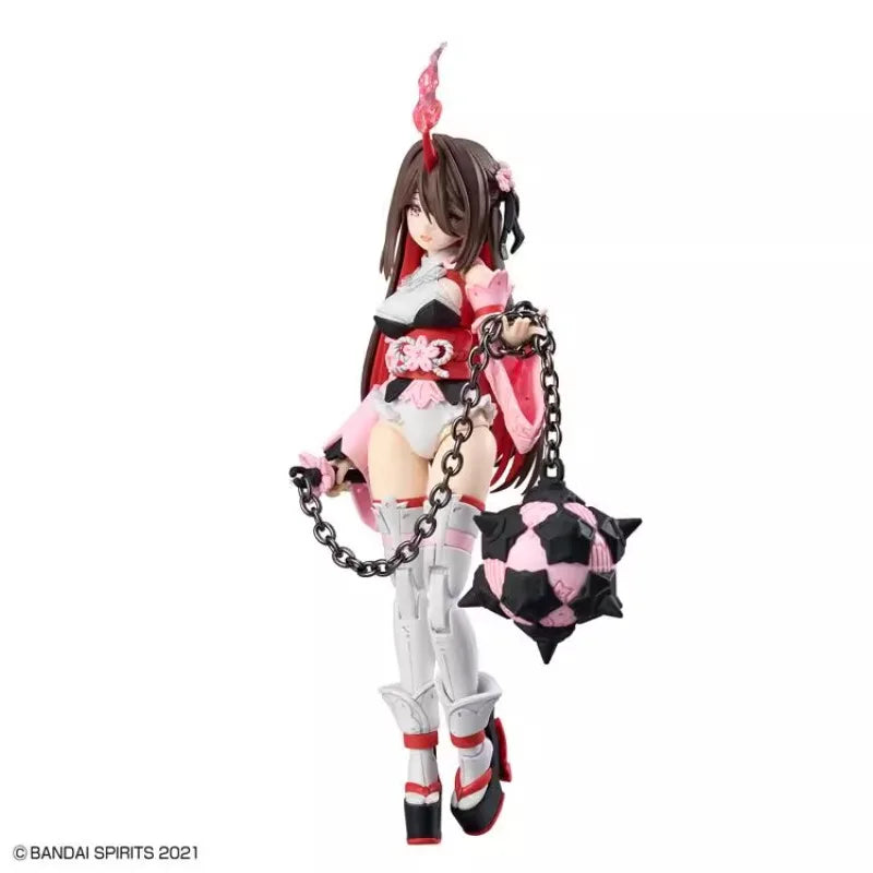 Bandai Genuine 30MS SIS-Y00 SHUREMI [COLOR B] Anime Action Figure Collectible Assembly Model Toys Ornaments Gift Children Girl