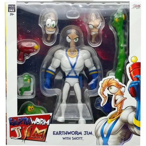 Original Earthworm Jim 2.0 Pdna 1/12 Psy Crow Bob Worm Body Psy-Crow The Killer Action Figure The Killer Collectible Gifts Toys
