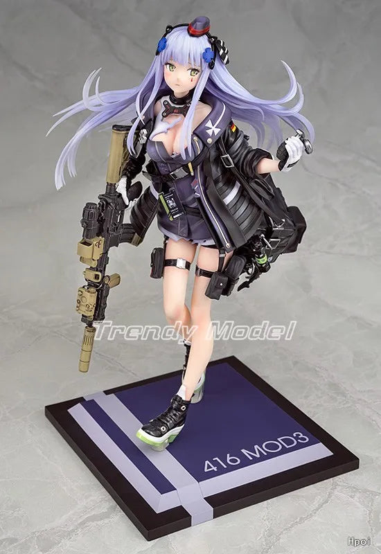 In Stock Original Phat! Girls Frontline HK416 MOD3 Damage Edition 1/7 Action Figure Model Figures Toys Gift Collection Ornaments