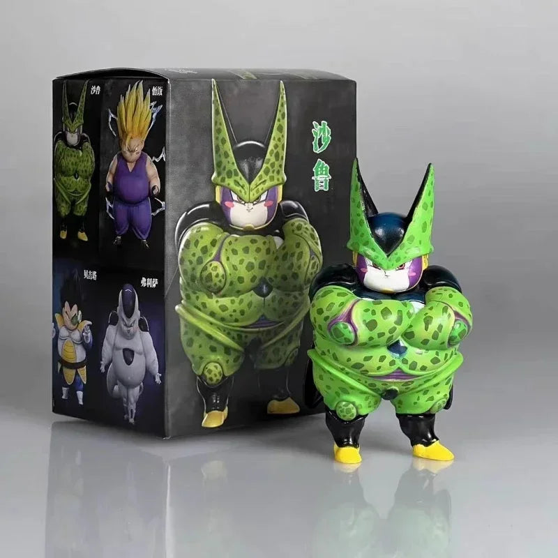 Anime Dragon Ball Z Cloud Goku Kids Figures Krillin Shark Egg Buu Gotenks Trunks Action Figures Babidi Q version PVC Model Toys