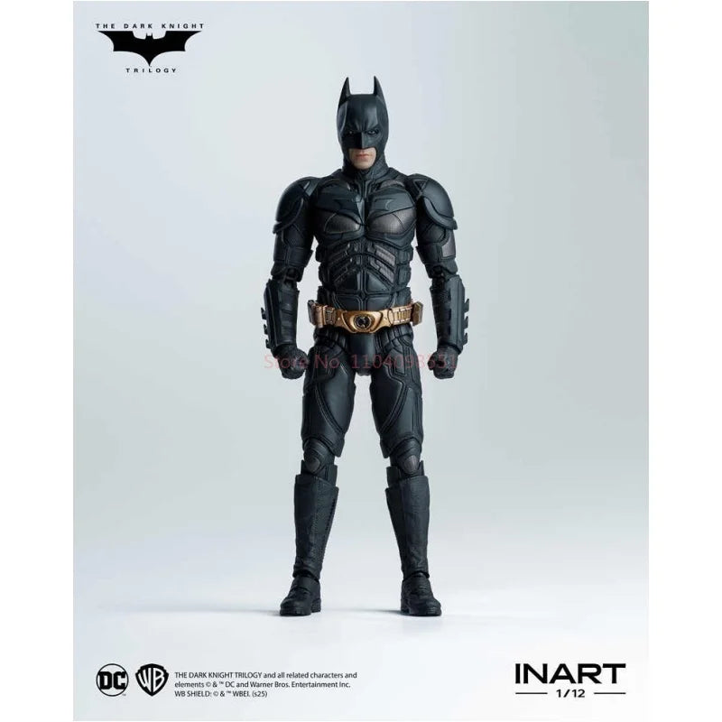 In Stock INART 1/12 Men Soldier Batman Christian Bale The Dark Knight Rises Eternal Fight Hero Collection Action Figure Model