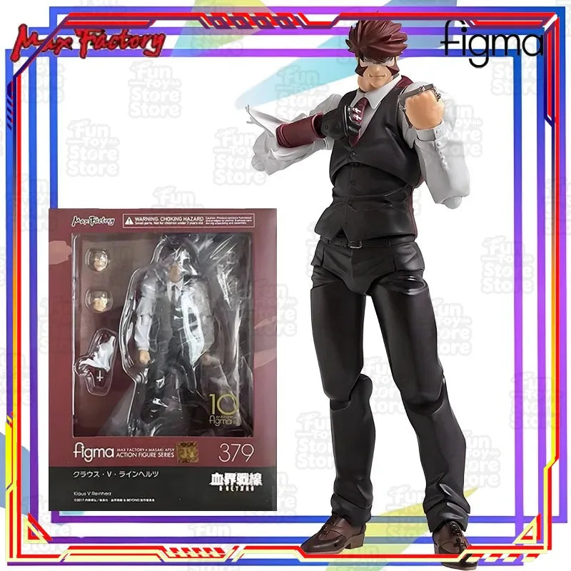 Max Original Blood Blockade Battlefront Klaus V Reinherz Anime Actionfigur Figma Series Sammlermodellbausatz