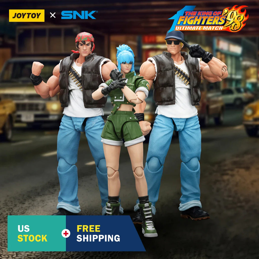 HiPlay JOYTOY SNK KOF'98UM Ikari Warriors Team 1/18 Actionfiguren
