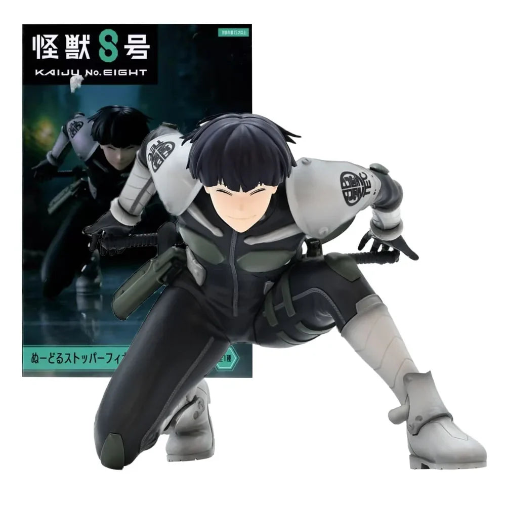 9CM Soshiro Hoshina Figure Kaiju No. 8 Anime Noodle Stopper Coll Cute Desktop Image Model Toy Gift Collection Ornaments PVC