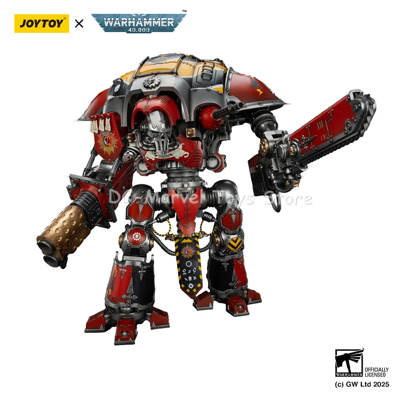 In Stock JOYTOY 1/18 Warhammer 40k Imperial Knights House Raven Knight Errant  Action Figure Custom Toys