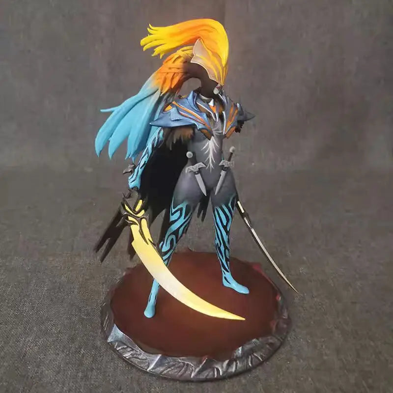 18cm DOTA2 Figure Phantom Assassin Handmade Customization Anime Collectible Model Desktop Decorations Holiday Gifts Children Toy