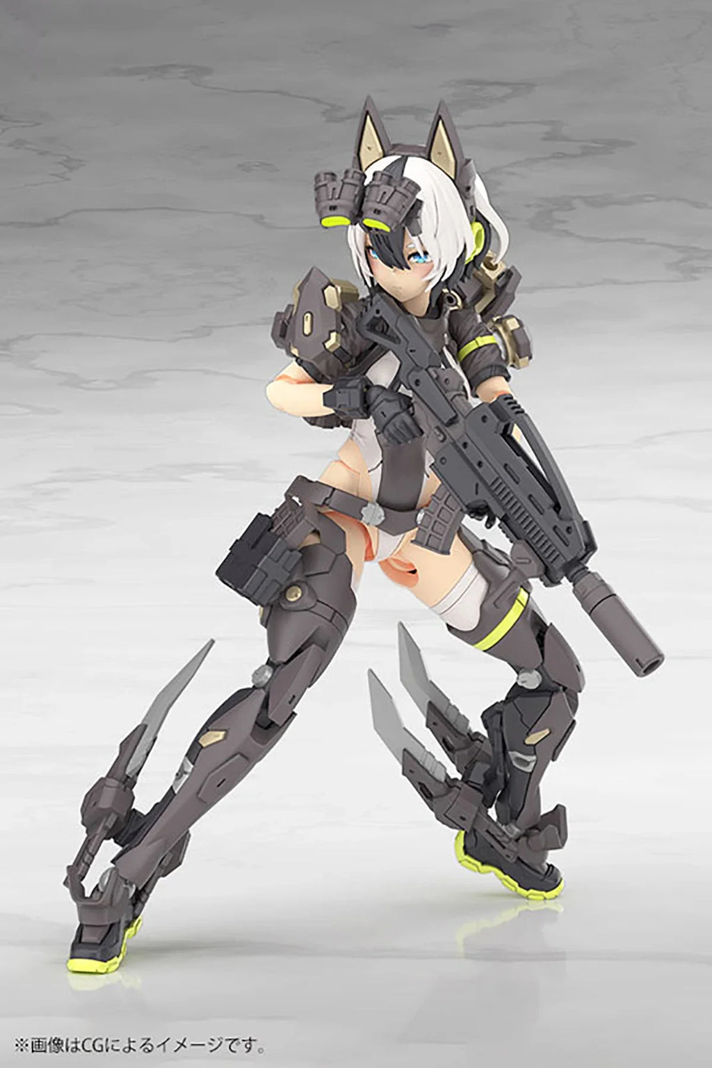 Original Genuine Kotobukiya Model Kits Megami Device (35) Yggdrasis Garm Ripper Original Character Action Assembly Mecha Girl
